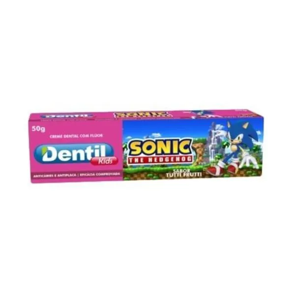Creme Dental Dentil Kids Sonic Tutti Frutti 50g CR DENT DENTIL KIDS 50G SONIC TUTTI FRUT
