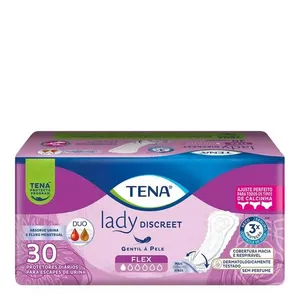 Protetor Diário Tena Lady Discreet Flex 30 Unidades