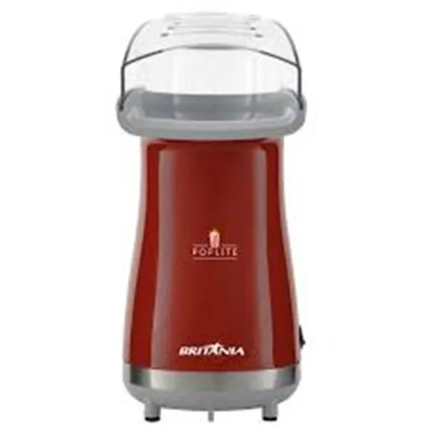 Pipoqueira Elétrica Britânia Pop Lite BPI01VI com Tampa Dosadora Vermelha 220V