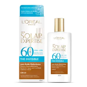Protetor Solar Facial L’Oréal Paris FPS 60 Expertise The Invisible Cor 5.0 40ml