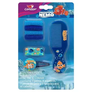 Pente Para Cabelo Nemo + Acessórios Condor PENTE P/CAB NEMO + ACESSORIOS CONDOR