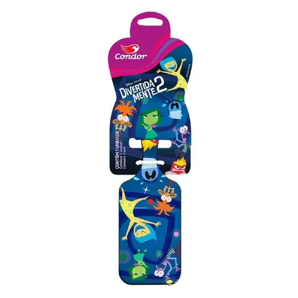 Escova para Cabelo CONDOR Raquete Divertida Mente 2 Sortido