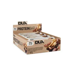 PROTEIN BAR - 12 UNIDADES Sabor Chocolate e Amendoim