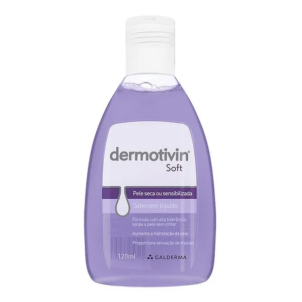 Sabonete Liquido Dermotivin Soft 120ML