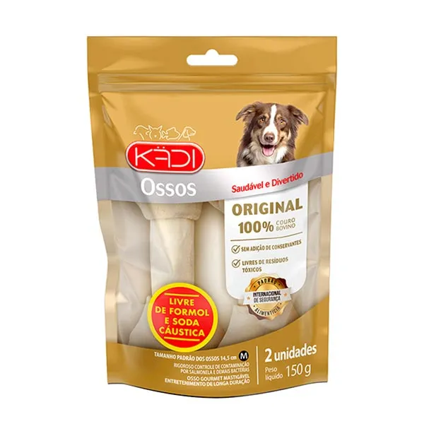 Ossinho Mini Kadi Original Médio 2 Unidades OSSO MINI KADI ORIGINAL MEDIO 2UN