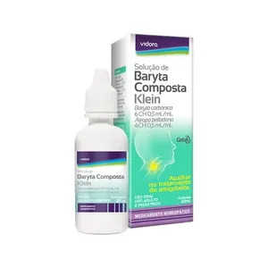 Baryta Composta 30ml Gotás Vidora BARYTA COMPOSTA 30ML GOTAS VIDORA