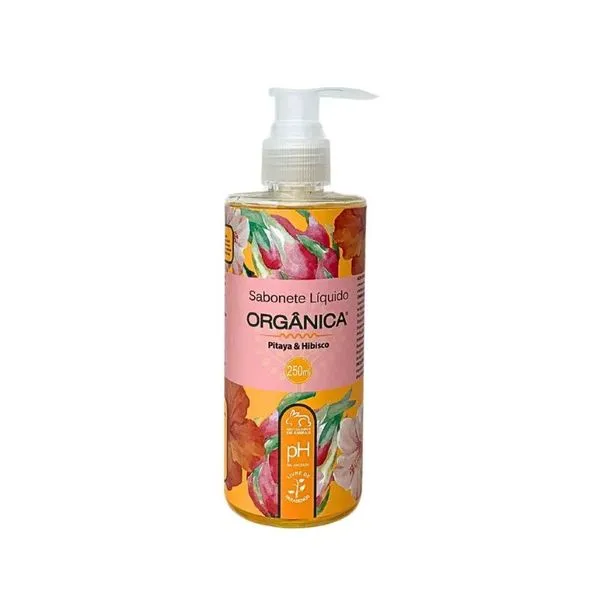 Sabonete Líquido Orgânica Pitaya e Hibisco 250ml SAB LIQ ORGANICA 250ML PITAYA E HIBISCO