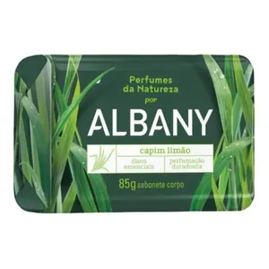Sabonete Albany Capim-Limão 80/85g SAB ALBANY 85G CAPIM LIMAO
