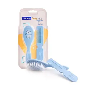 Conjunto Escova e Pente Infantil Azul São João Baby CONJ ESC E PENTE INF AZUL 6110 SAO JOAO