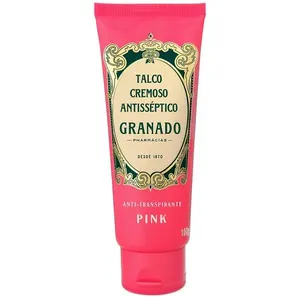 Talco Cremoso Antitranspirante Granado Pink Antisséptico 100g