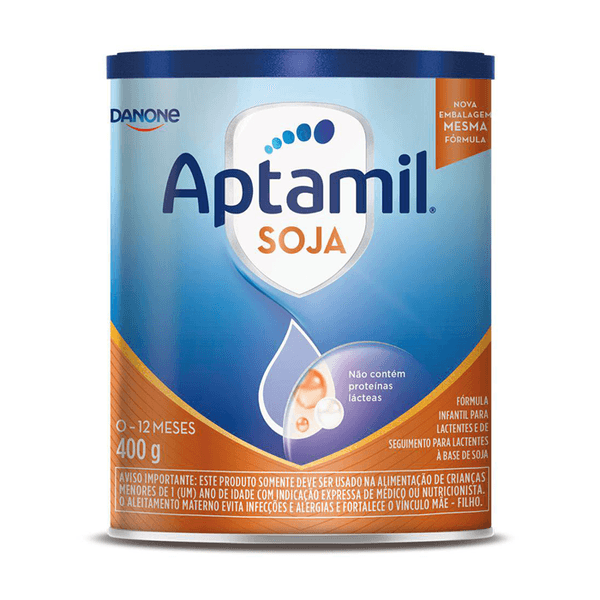 Fórmula Infantil Aptamil ProExpert Soja 2 0 A 12 Meses 400g Fórmula Infantil Aptamil ProExpert Soja 2 400g