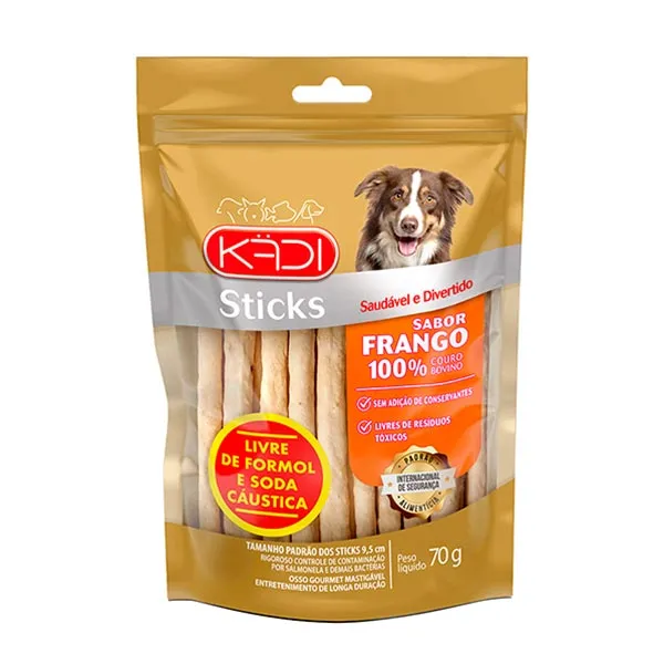 Sticks Kadi Osso de Frango 70g STICKS KADI OSSO FRANGO 70G