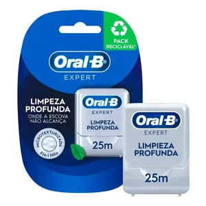 Fio Dental Oral-B Expert Limpeza Profunda 1 Unidade