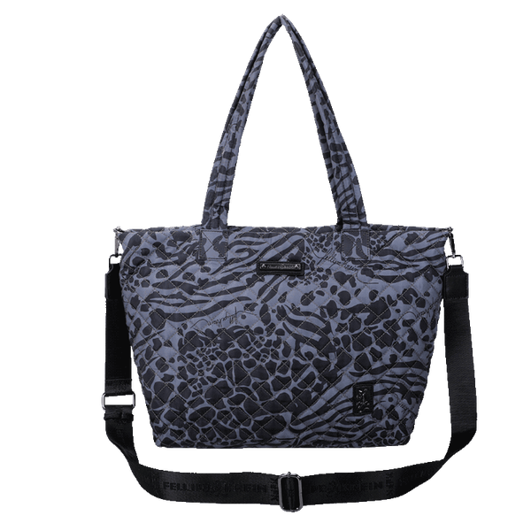 Bolsa Tote Bag Grande Fellipe Krein Ss23 Matelassê Casual Fk635 - Preto