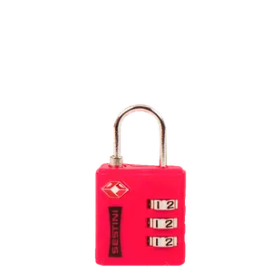 Cadeado Tsa com combinação Vermelho