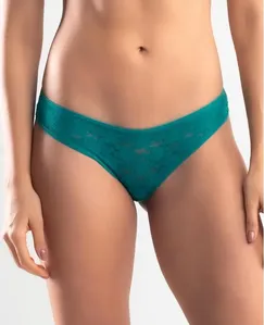 CALCINHA BIQUÍNI RENDA SWEETIE VERDE PETRÓLEO GG