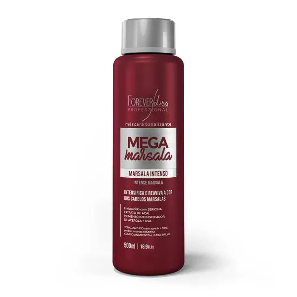 Máscara Matizadora Mega Marsala Forever Liss 500ml