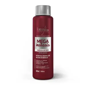 Máscara Matizadora Mega Marsala Forever Liss 500ml