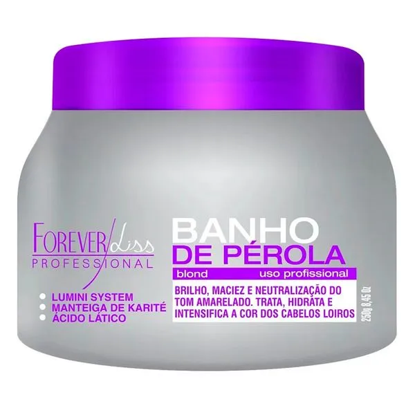 Máscara Forever Liss Banho de Pérola 250G