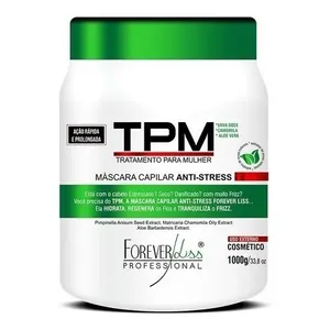 Máscara De Hidratação Capilar Forever Liss Tpm Anti Stress 1kg