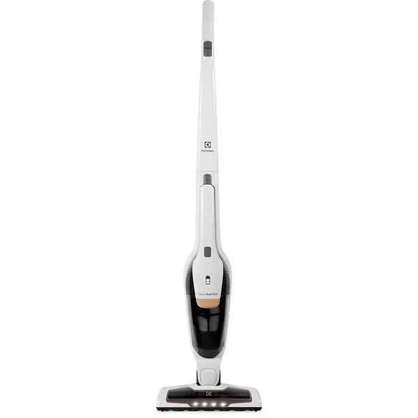 Aspirador de Pó Vertical Sem Fio Electrolux Ergorapido 2 em 1 Luz LED até 35 min Branco (ERG25B) Bivolt