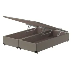Box Baú Queen Bipartido Prodormir Standard Suede Specially Camurça