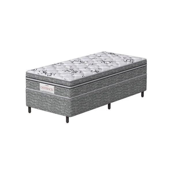Conjunto Box Solteirão Mola Ensacada Prodormir Outback New (108x198x54cm)