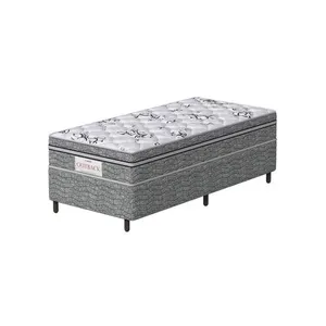 Conjunto Box Solteirão Mola Ensacada Prodormir Outback New (108x198x54cm)