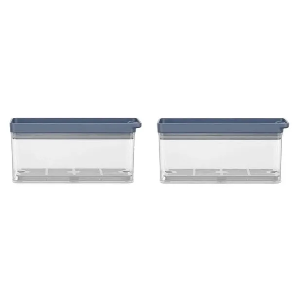 Kit 2 Organizadores de Geladeira Electrolux Experience com Escorredor 1,5L