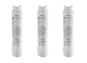 Kit Filtro de Água para Refrigerador Electrolux DM85X, DM86X, DM86V, DM90X, DM91X, DQ90X, IQ8IS e IQ8IB (3 unidades) Kit Filtro de Água para Refrigerador Electrolux DM85X, DM86X, DM86V, DM90X, DM91X e DQ90X (3 unidades)