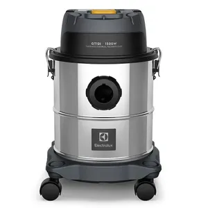 Aspirador de Pó e Água Electrolux 1500W 12L com ThermoControl e Função Sopro Inox (GT12l) 220V