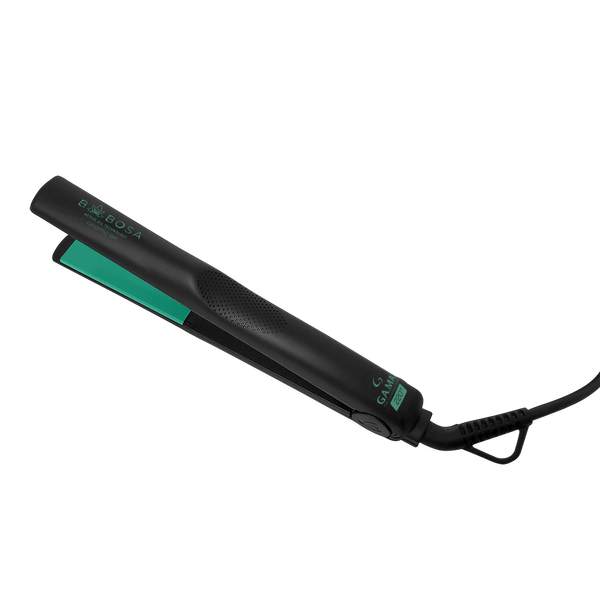 Prancha Gama Ergostyler Babosa Ceramic Ion Essential Oil 3 Temperaturas Preto/Verde Bivolt