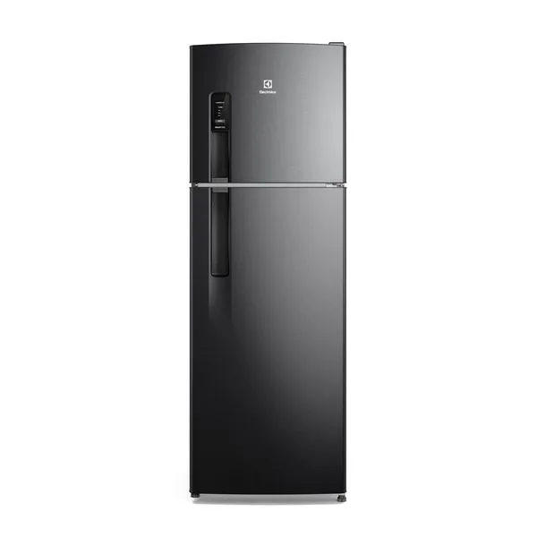 Geladeira Electrolux Frost Free 380L AutoSense Inverter Black Inox Look (IF41B) 127V