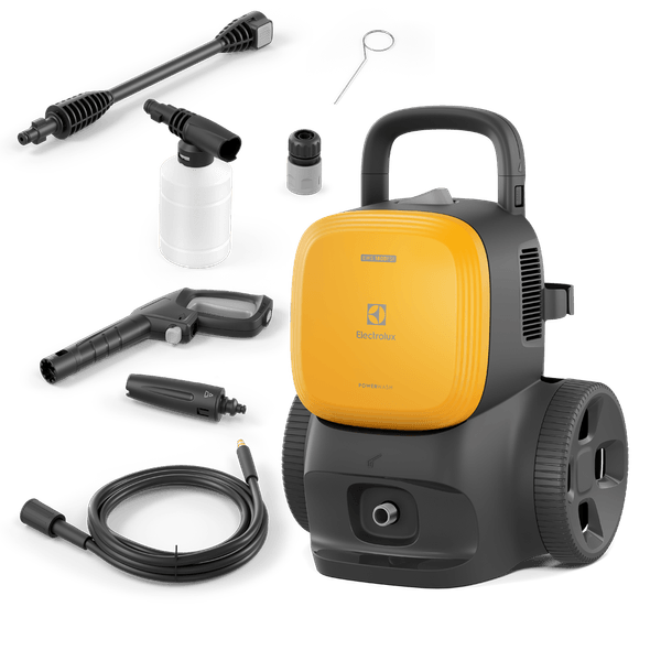 Lavadora de Alta Pressão Electrolux 1800PSI 1450W PowerWash Aplicador Detergente EWS1800 220V
