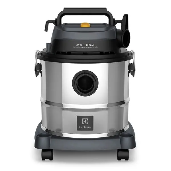Aspirador de Pó e Água Electrolux 1800W 20L com ThermoControl e Função Sopro Inox (GT20I) 127V