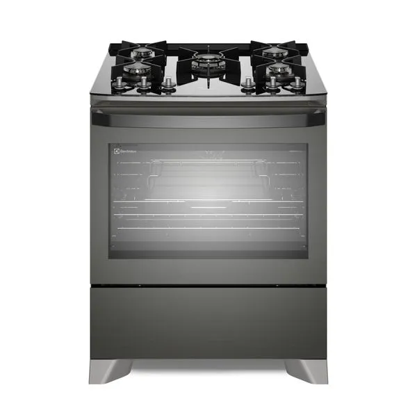Fogão 5 bocas Electrolux Expert FE5AP Mesa Vidro