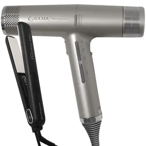 Kit Secador iQ3 Gray e Prancha G-Evo Vera Ceramika 220V