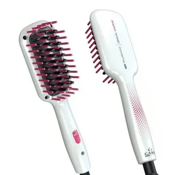 Escova Alisadora Gama Italy Innova Nano Ceramic Ion Bivolt