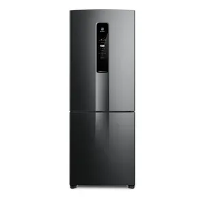 Geladeira Electrolux Frost Free Inverter 490L Efficient Inverse Cor Black Inox (IB54B) 220V