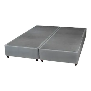 Box Super King Minaspuma Cinza 193x203x38cm