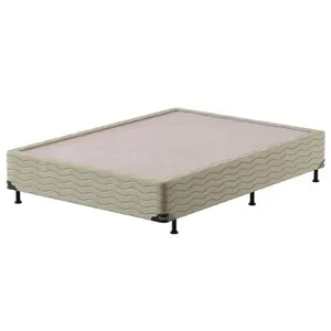 Base Box para Colchão de Casal Probel Fort Comfort 38x138x188 cm Bege