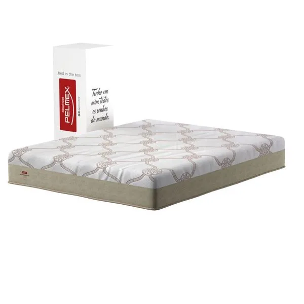 Colchão Embalado a Vácuo King Espuma Visco Gel Pelmex Active