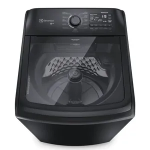 Máquina de Lavar Electrolux 18Kg Preta Expert Tripla Filtragem e Jatos Poderosos (LEB18) 127V