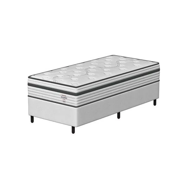 Conjunto Box Solteirão Mola Ensacada Prodormir Max Springs (100x200x56cm)