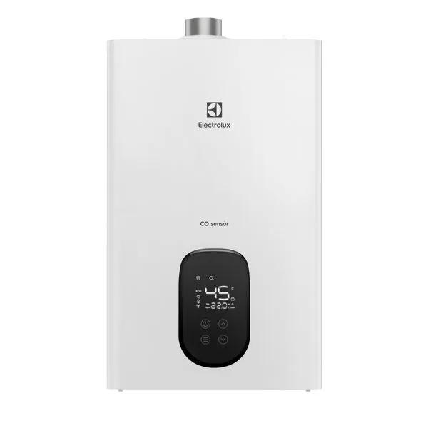 Aquecedor de Água a Gás Electrolux Exaustão Forçada 22L GN Digital Experience com CO Sensor (H22BN) Bivolt