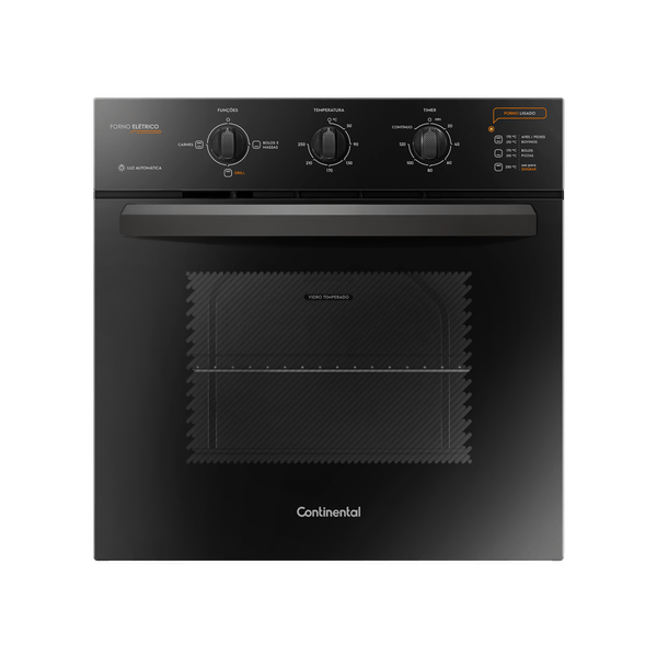 Forno Elétrico de Embutir Continental 75 litros com Grill e Timer (OC8EP) 220V