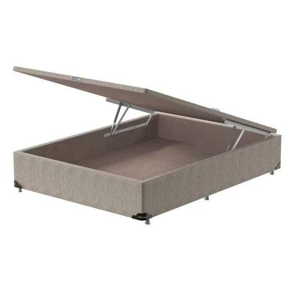 Box Baú Casal ProDormir Standard Chenille Bege