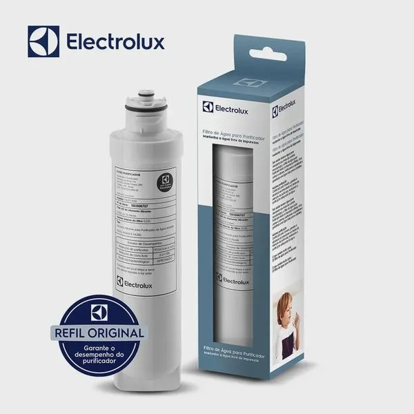 Kit 3 Filtros/Refis ORIGINAIS para Purificador de Água PA21G / PA26G / PA31G Electrolux