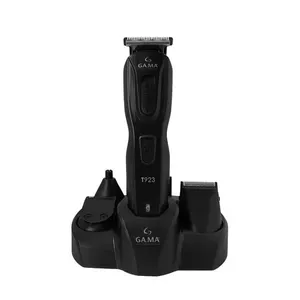 Aparador T923 Black Bivolt GA.MA Italy Máquina de Cortar Cabelo Multi-Styler Ga.Ma Italy T923 Black Titanium - USB