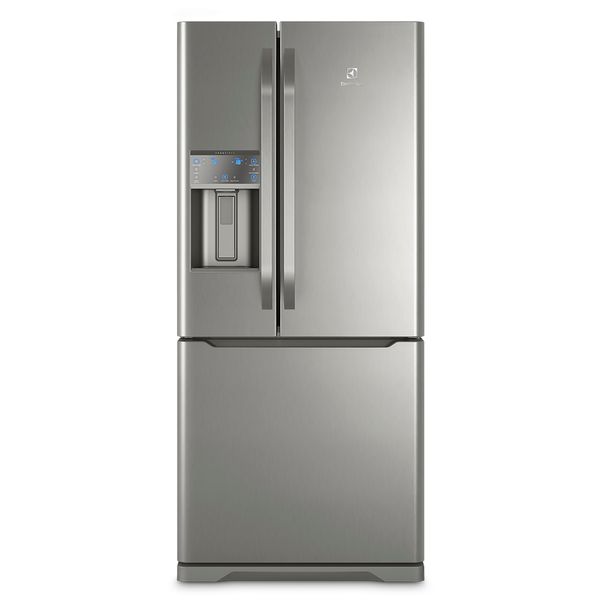 Geladeira Electrolux Frost Free Inverter 538L Efficient 3 Portas Cor Inox (DM85X) 220V